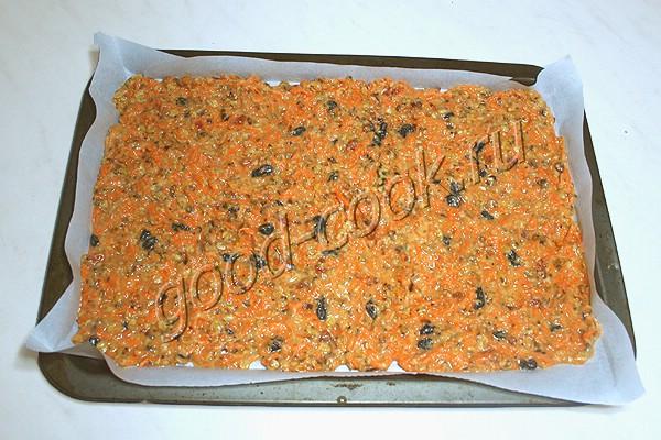 морковный торт с овсянкой (безглютеновый)