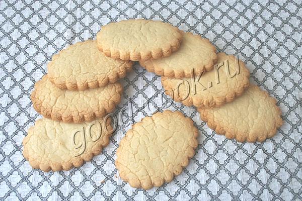 масляное печенье с добавлением рисовой муки