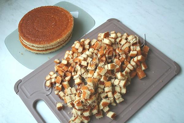 торт Груша-карамель