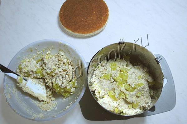 торт Груша-карамель