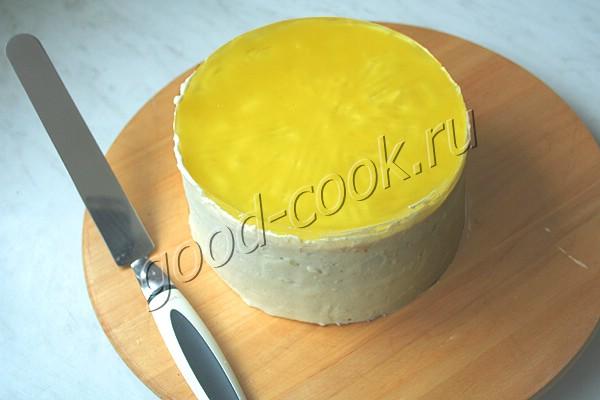 торт Груша-карамель