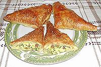 треугольники с плавленным сыром