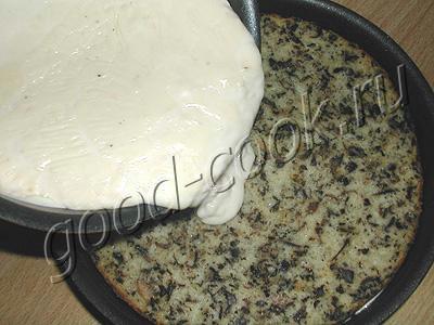 Белковый крем с сахарной пудрой для торта