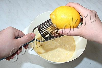 простой лимонный пирог