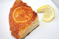 Перевернутый лимонный пирог