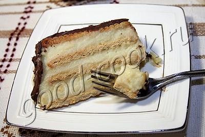 торт из печенья по-польски