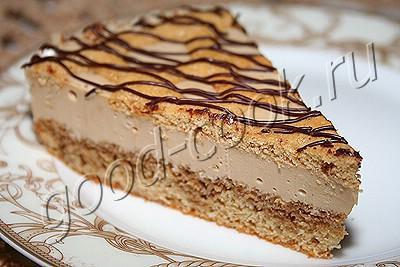 творожно-кофейный торт-суфле "Кардэ"