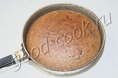 маковый пирог с карамельной заливкой