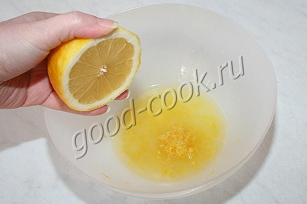 лимонные сухарики (бискотти)