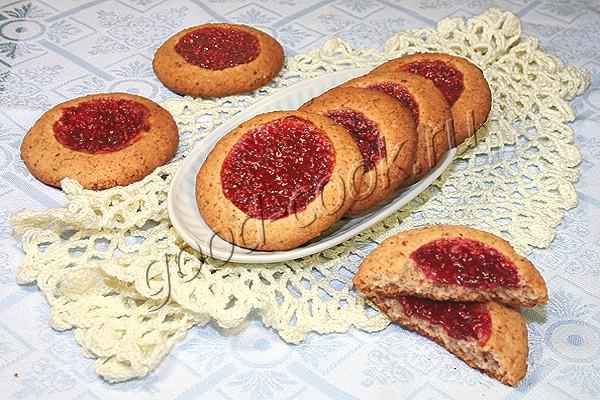 Печенье С Малиной Рецепт С Фото