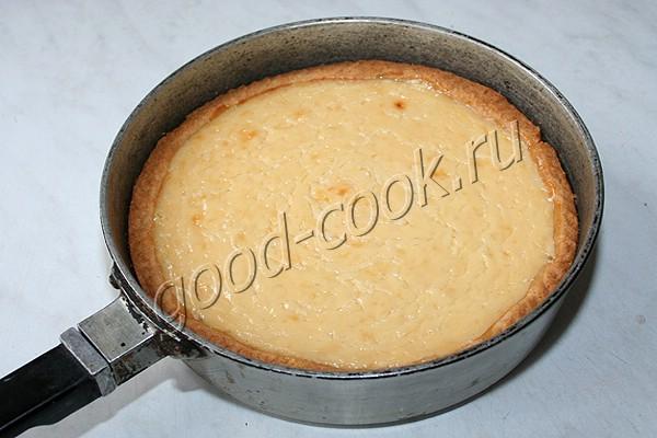 пирог со сгущёнкой и лимоном