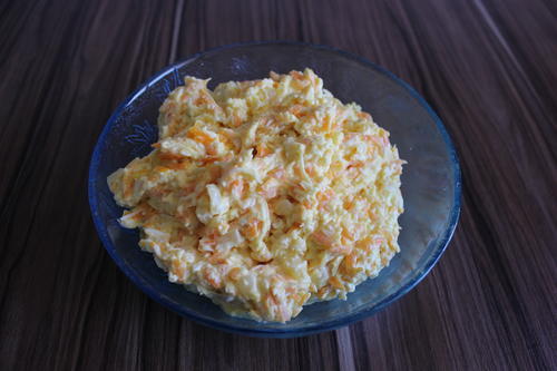 Яично-сырный салат