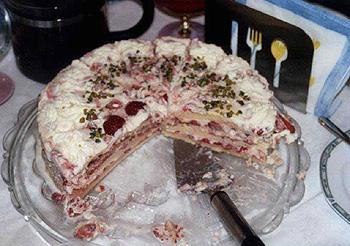 Торт «Клубника со сливками»