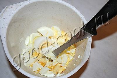 рисово-сырный рулет с яйцами