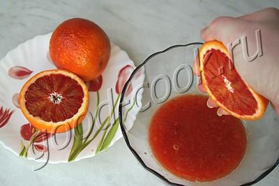 мясо запеченное в фольге с апельсиновым соком