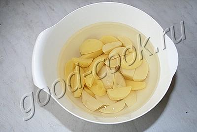 картофель запеченный с горчицей и медом