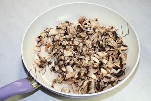 капуста тушеная с грибами