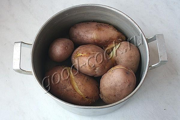 картофель запечённый под хрустящей корочкой