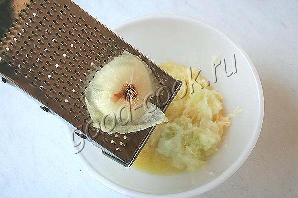 запеченные котлеты с добавлением картофеля