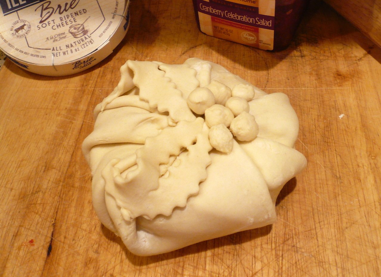 Слоеное тесто сыр бри