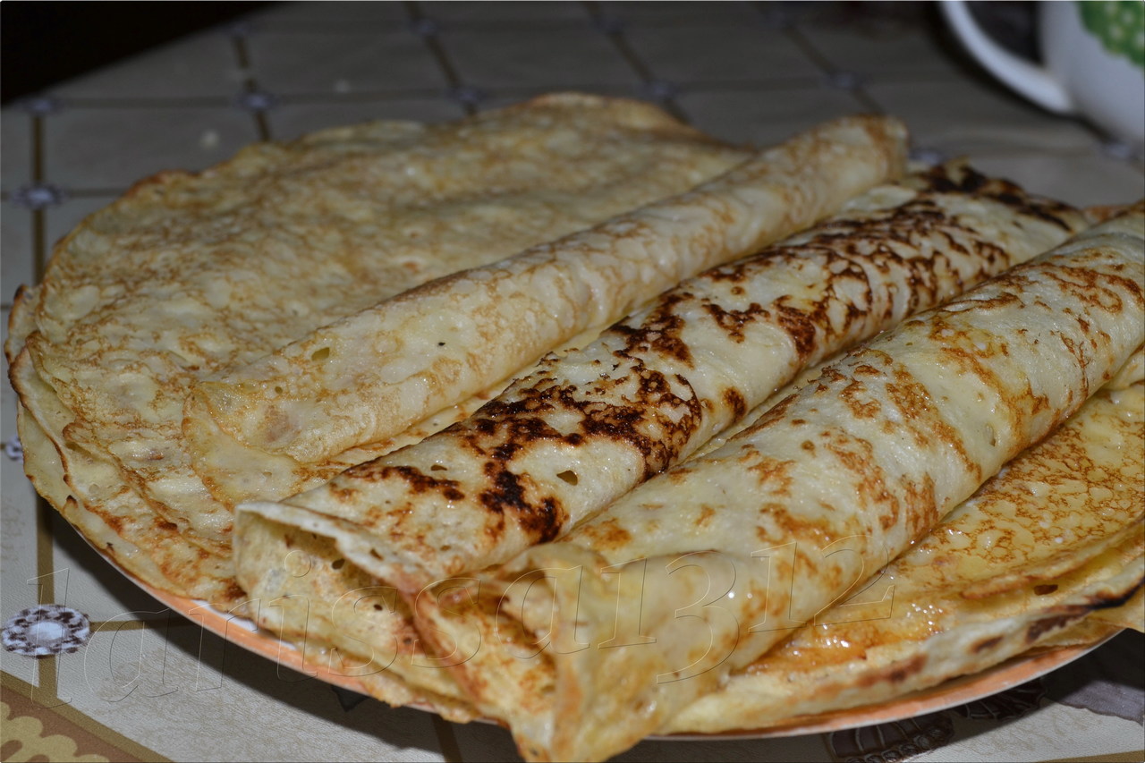 Блинчики на картофельном отваре