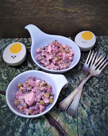 морская капуста со свёклой