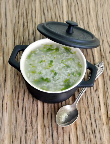 Рисовый суп с кинзой от Марты Стюарт