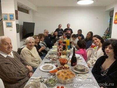 это моя израильская семья встречает с нами Новый Год