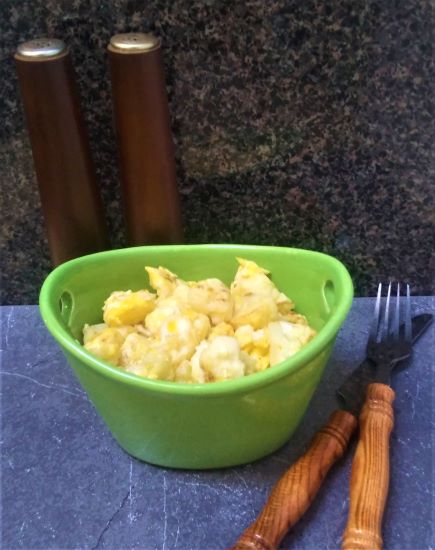 Цветная капуста с яйцом